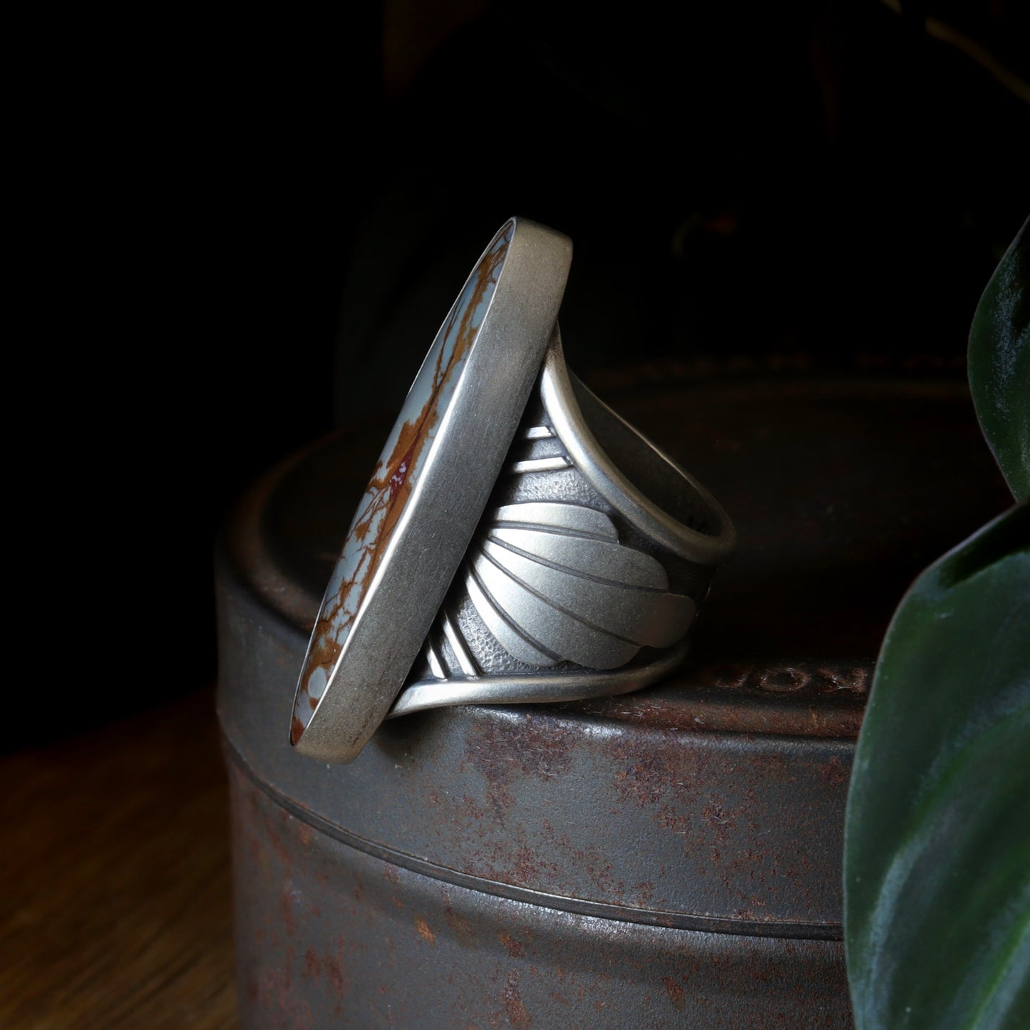 Dead Camel Jasper Ring
