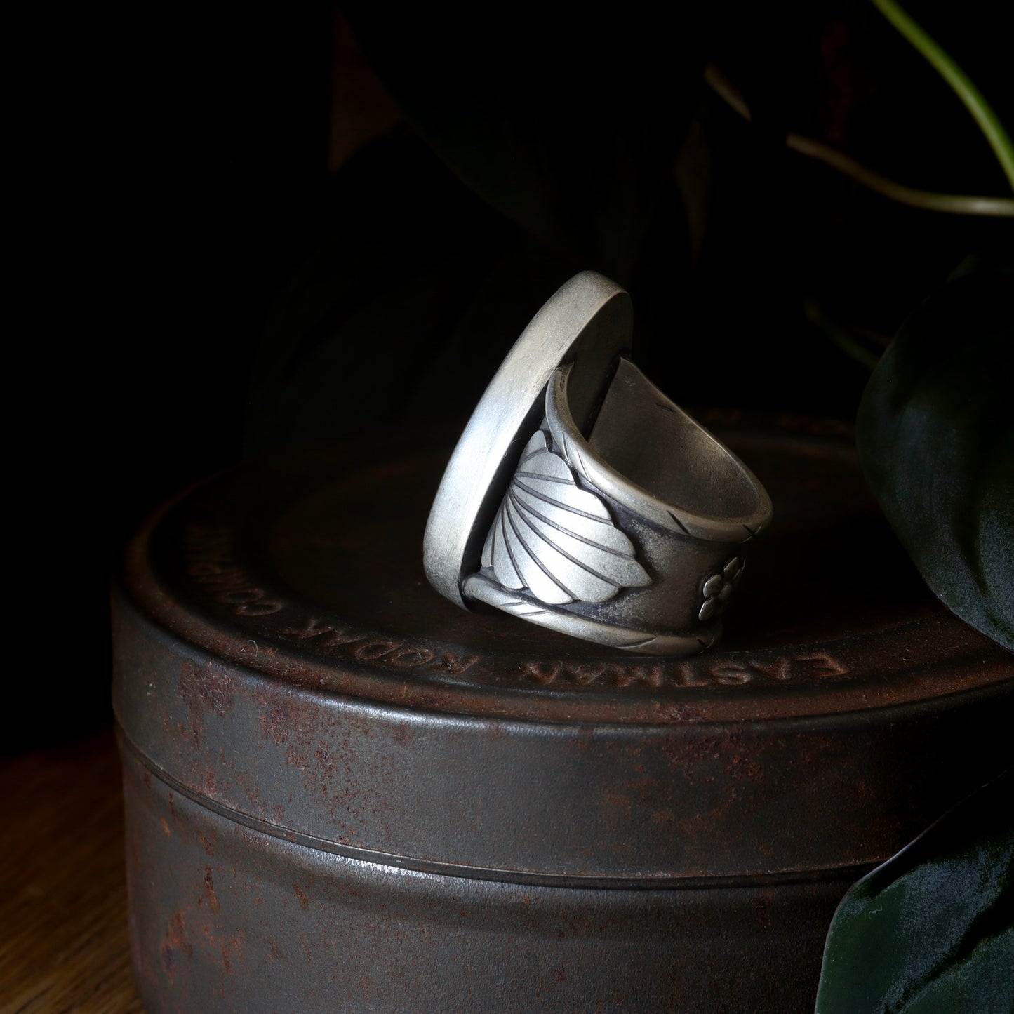 Kingman Gold Turquoise Ring