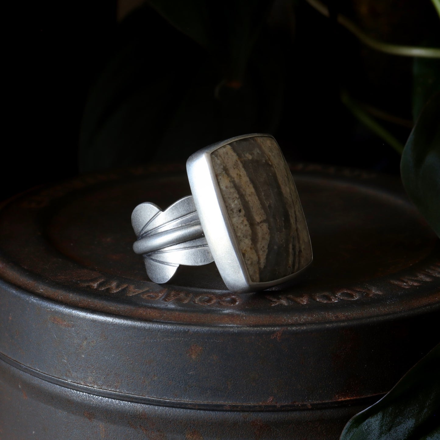 Reno Granite and Quartz Ring