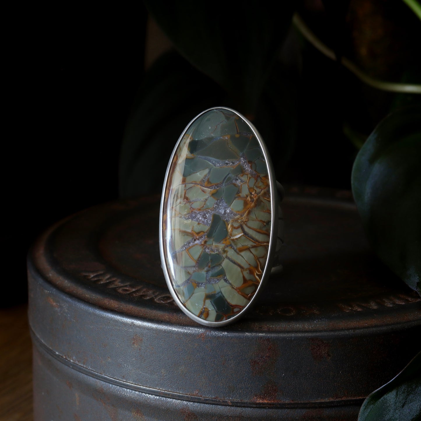 Brecciated Blue Mountain Jasper