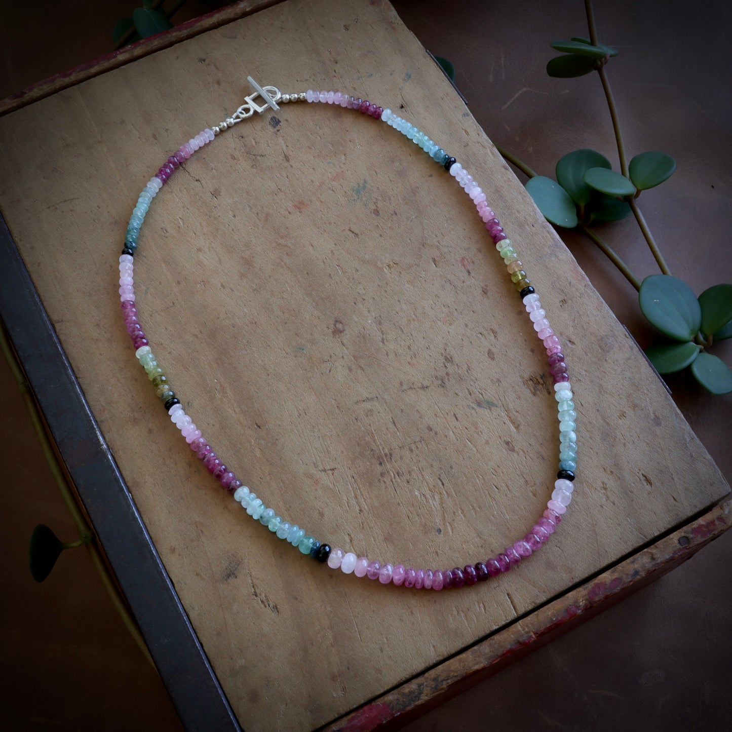 18" Tourmaline Necklace