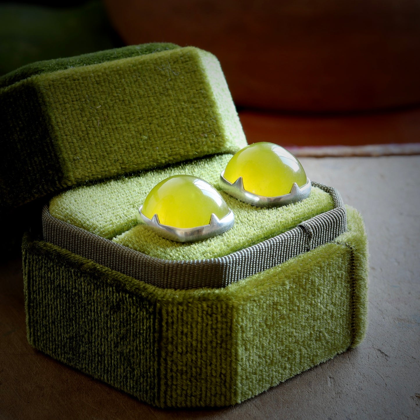 Vesuvianite Studs