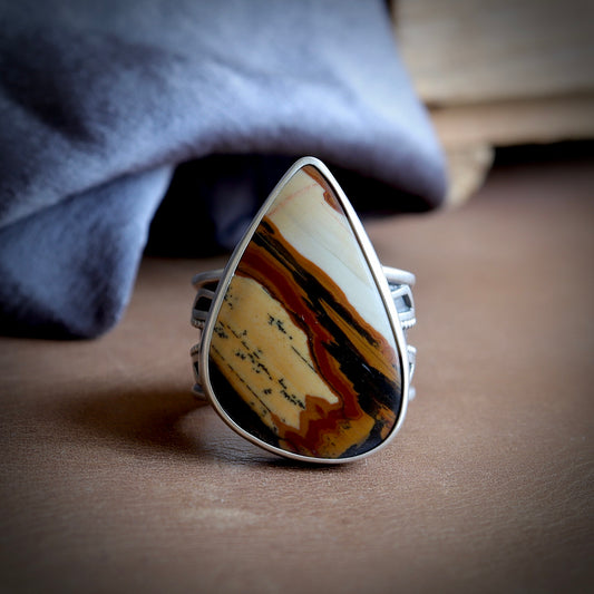 Owyhee Jasper Ring