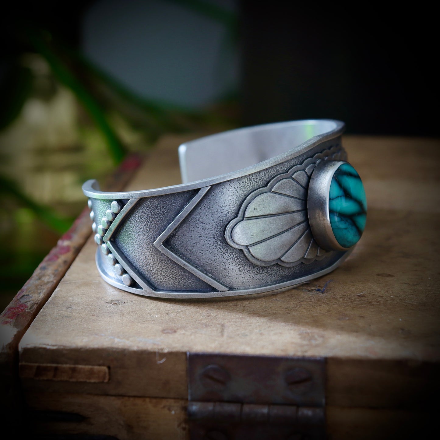 Desert Oasis Variscite Cuff