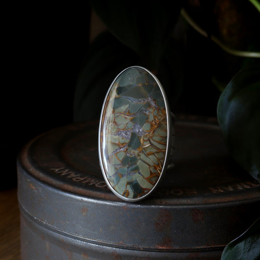 Brecciated Blue Mountain Jasper