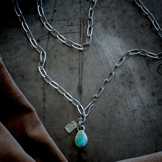 Willie's Wildflower Turquoise Necklace