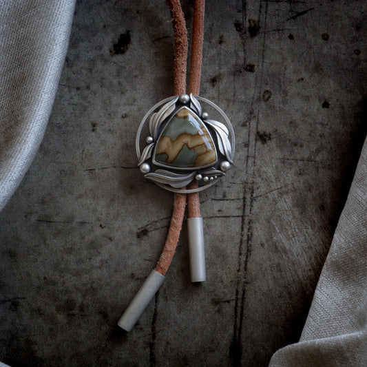 Deer Sky Jasper Bolo
