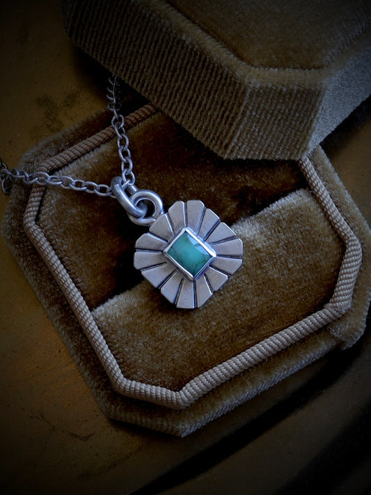 Happy Variscite Pendant