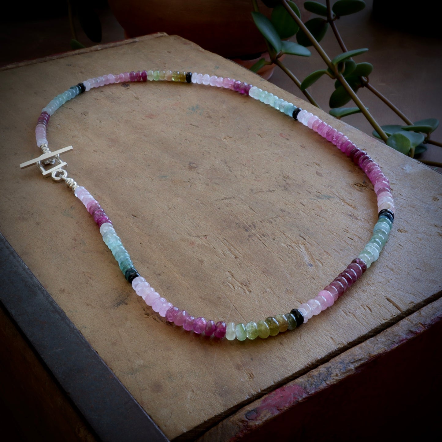 18" Tourmaline Necklace