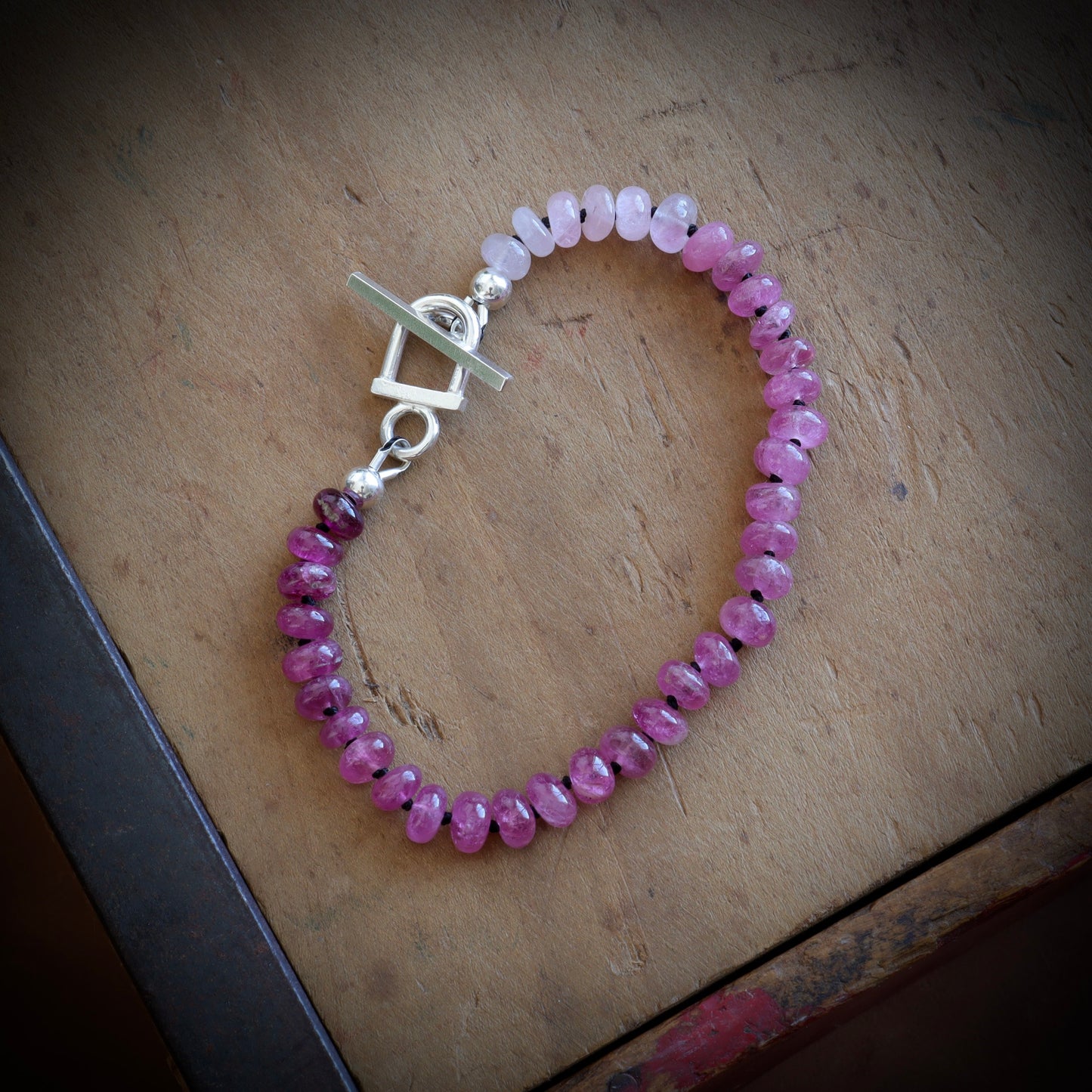Pink Tourmaline Bracelet