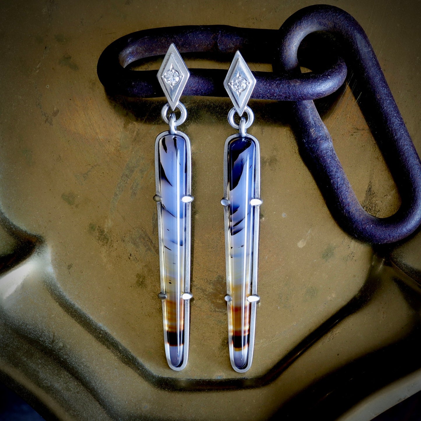Montana Agate Earrings
