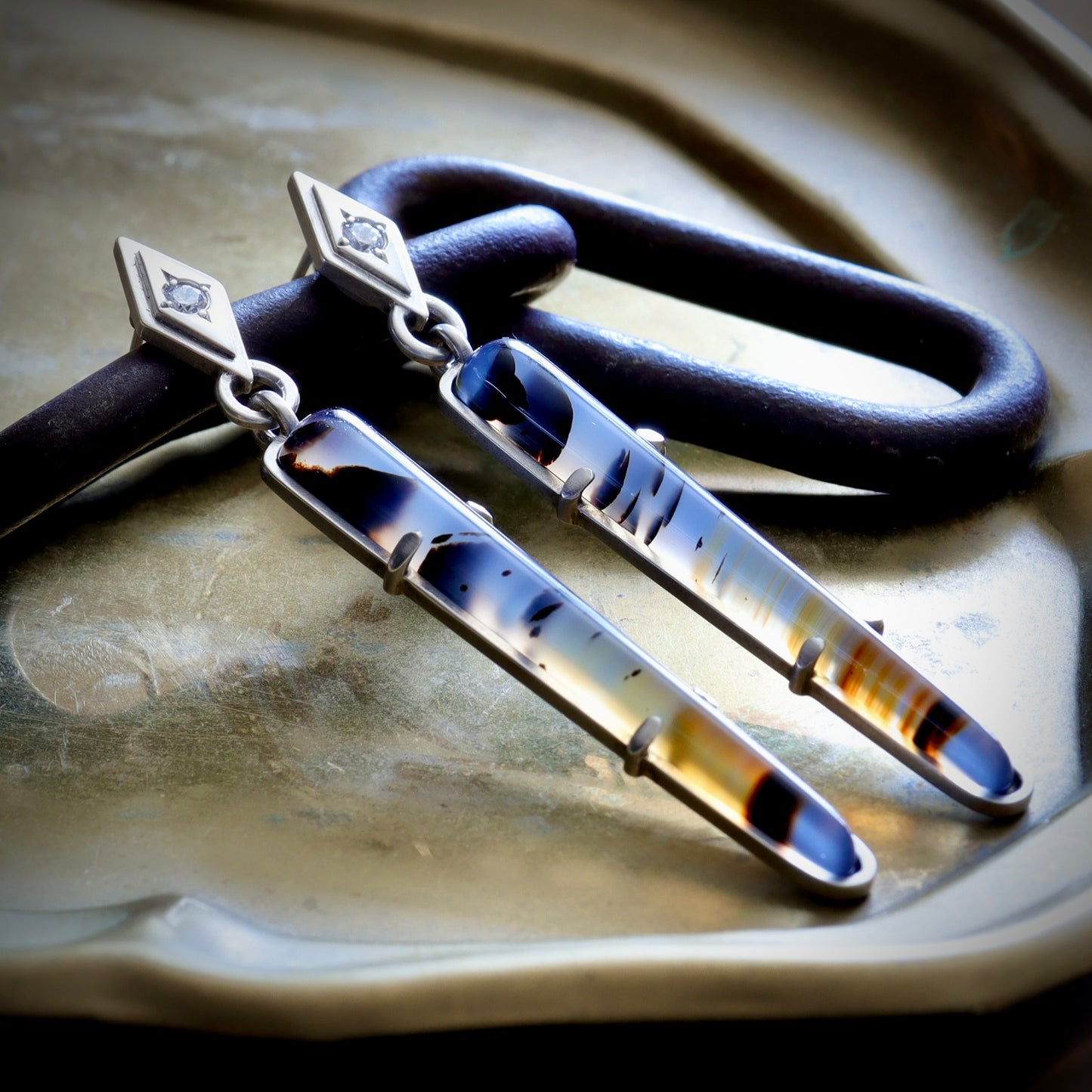 Montana Agate Earrings