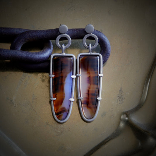Montana Agate Earrings