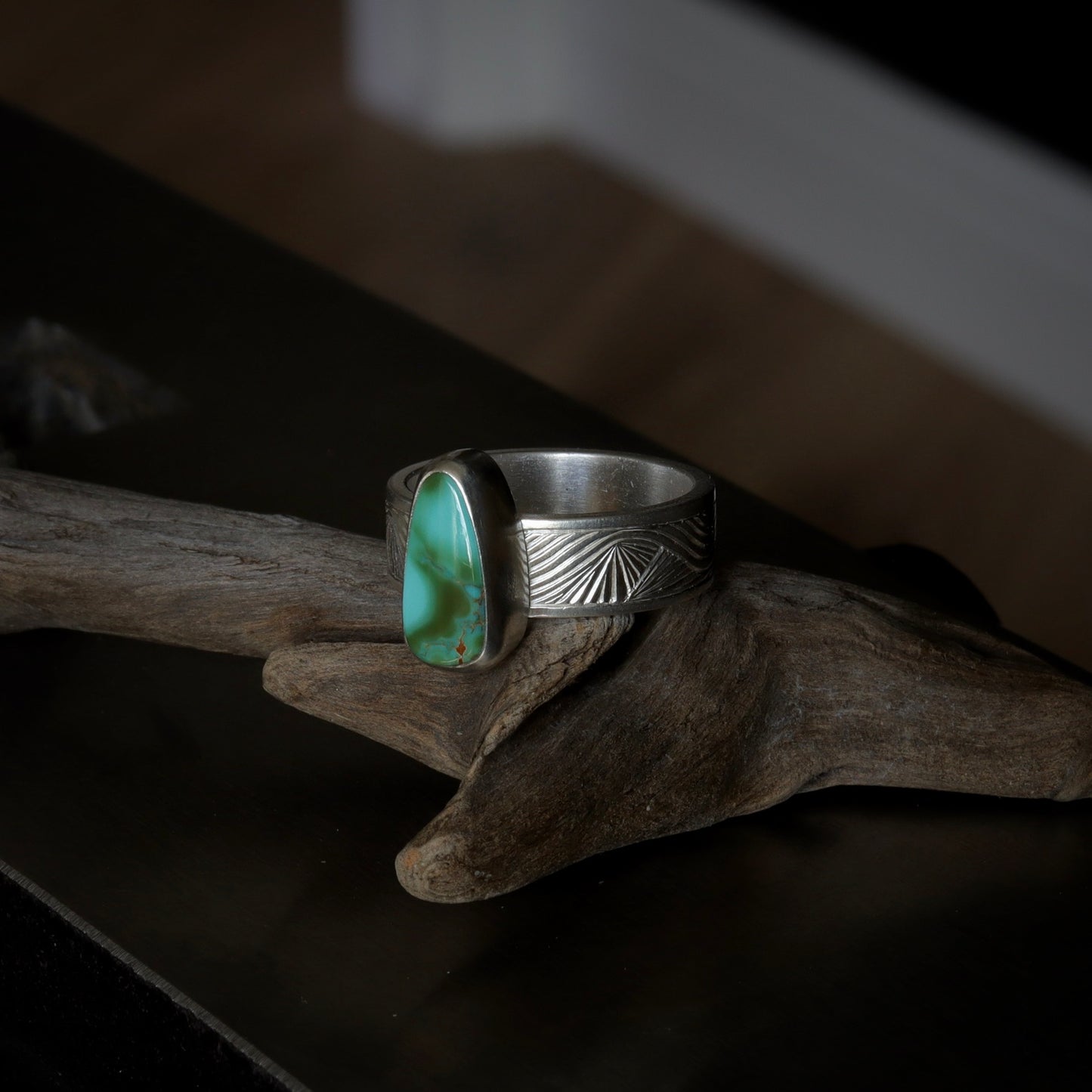 King Manassa Turquoise Ring