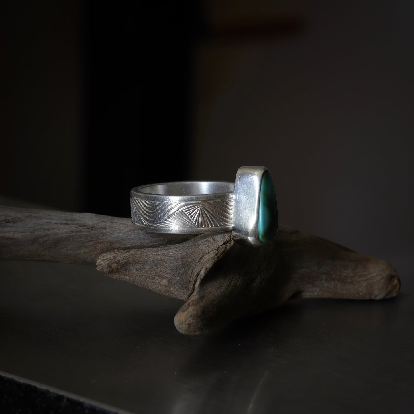 King Manassa Turquoise Ring