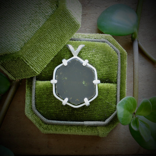 Tourmaline Slice Pendant