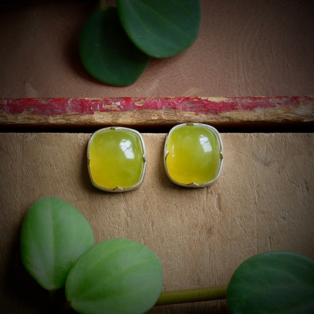 Vesuvianite Studs