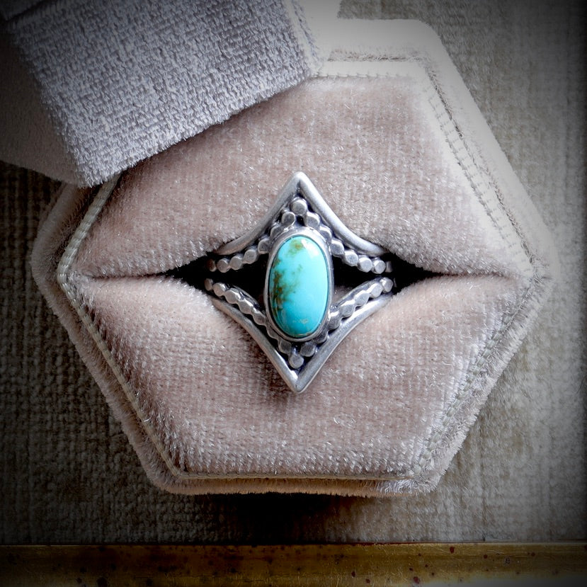 King Manassa Turquoise Ring