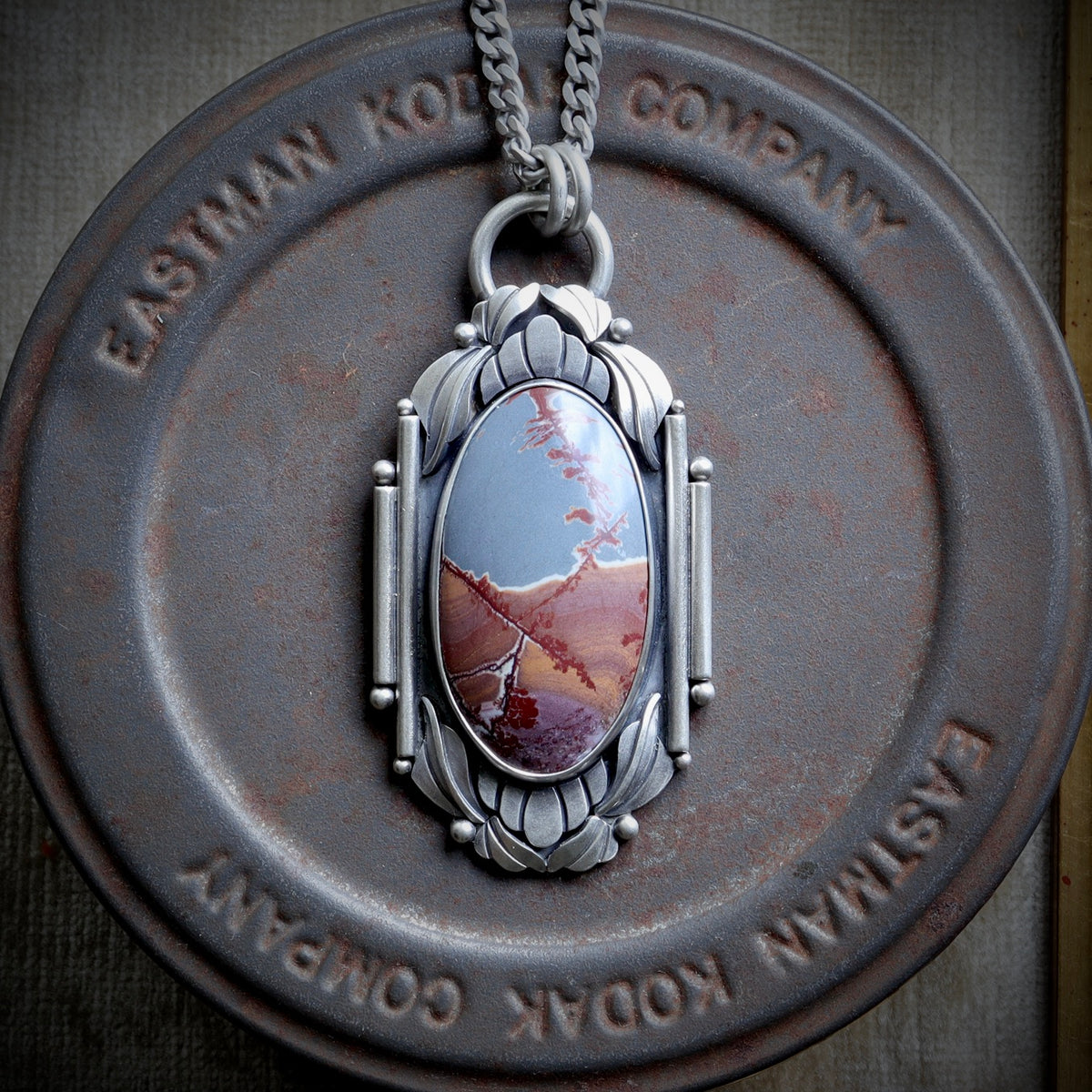 Sonoran Dendritic Rhyolite Necklace