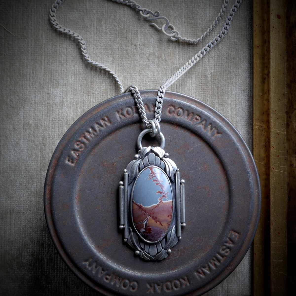 Sonoran Dendritic Rhyolite Necklace